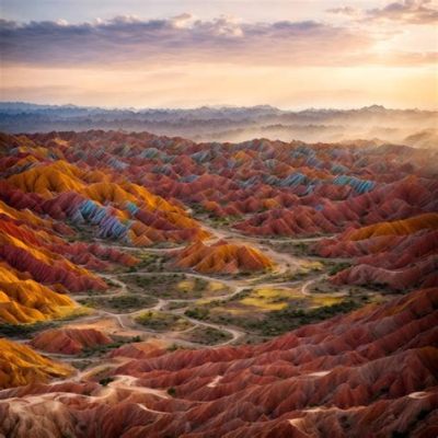 ¡Sumérgete en la magia multicolor del Danxia de Zhangye! 